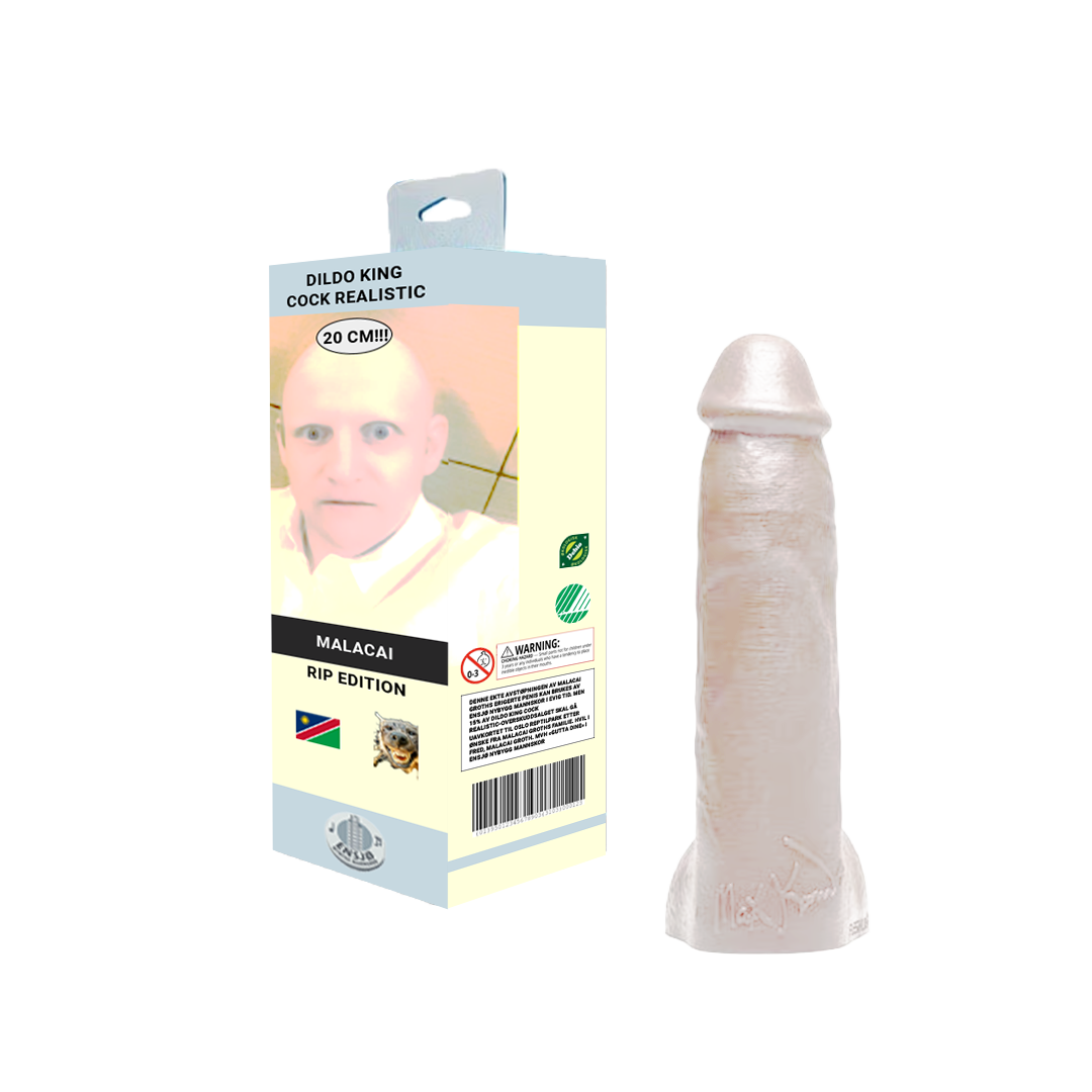 Dildo king cock realistic Malacai 20cm Rest In Peace (Limited Edition)