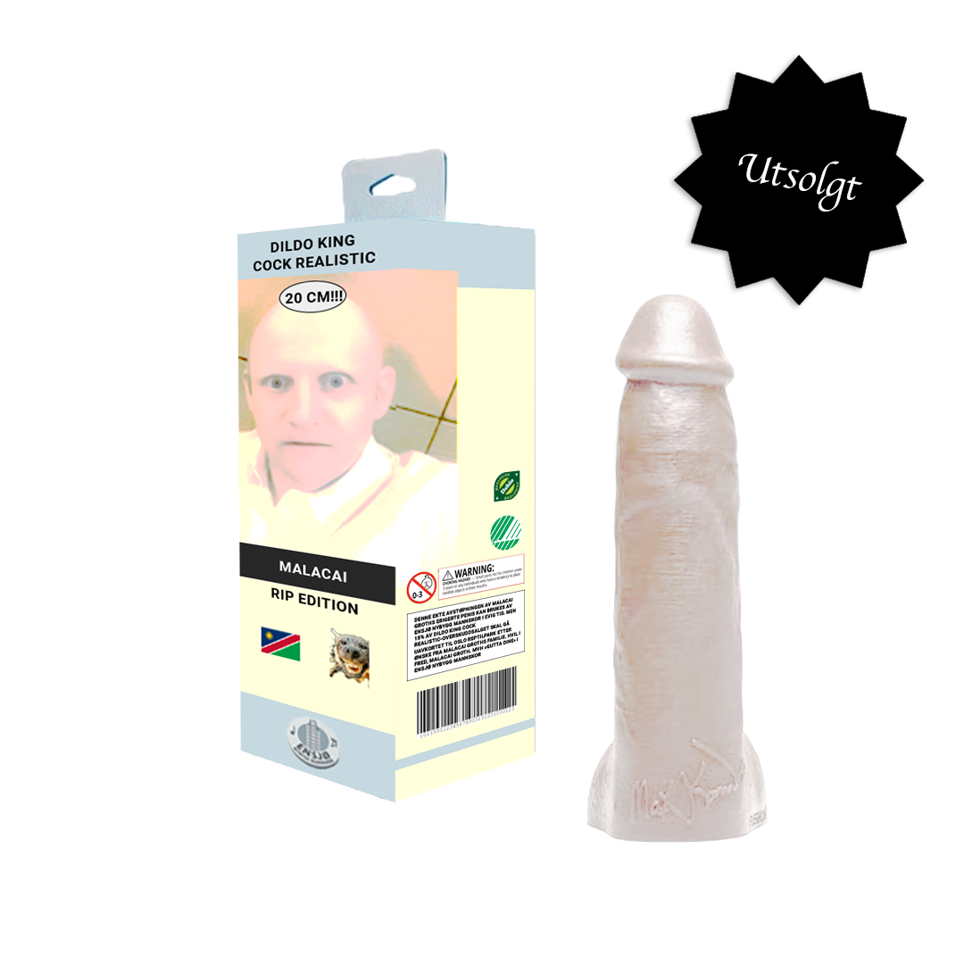 Dildo king cock realistic Malacai 20cm Rest In Peace (Limited Edition)
